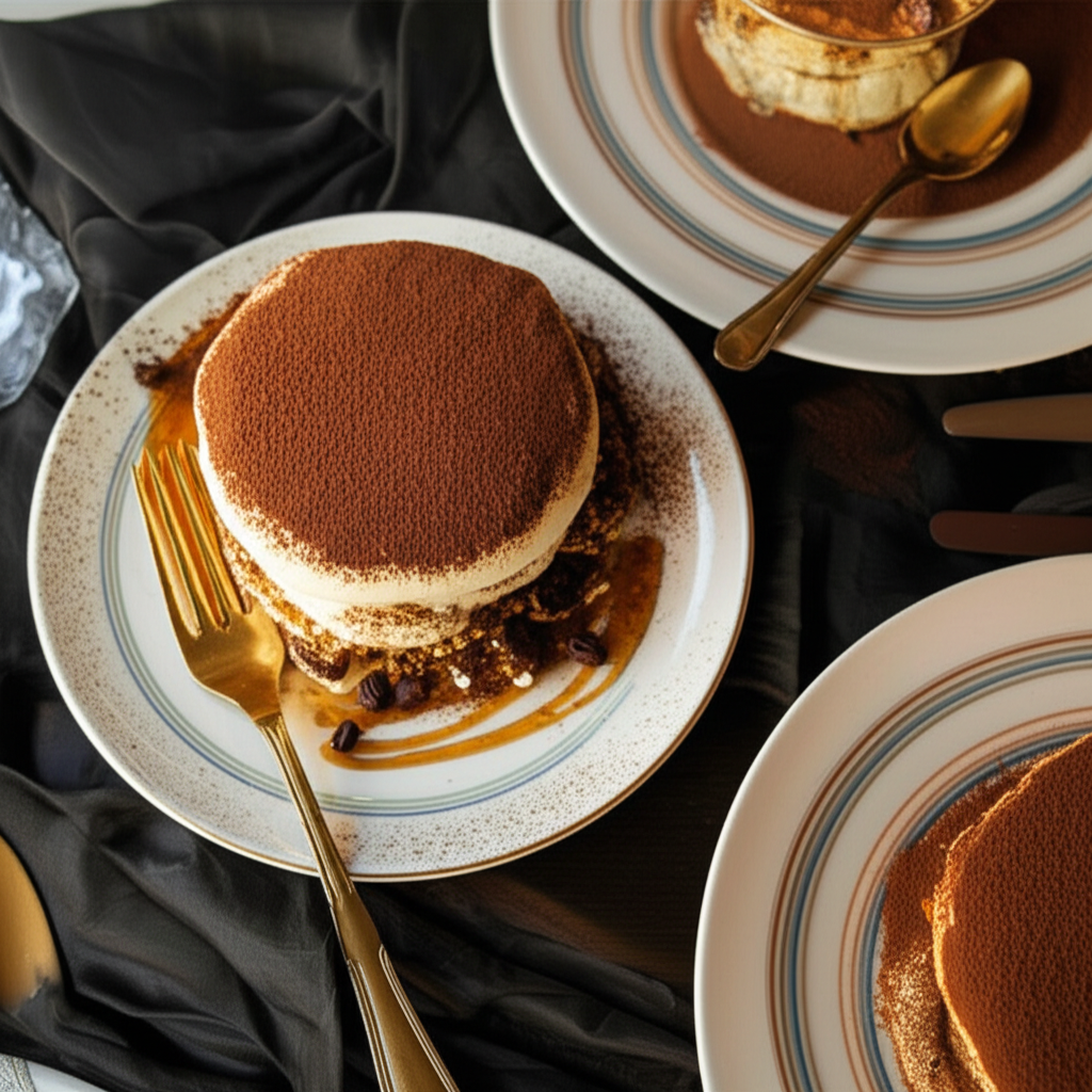 Overnight Protein Oats Tiramisu