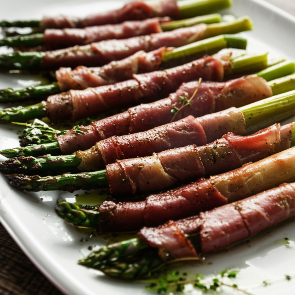 Prosciutto Wrapped Asparagus