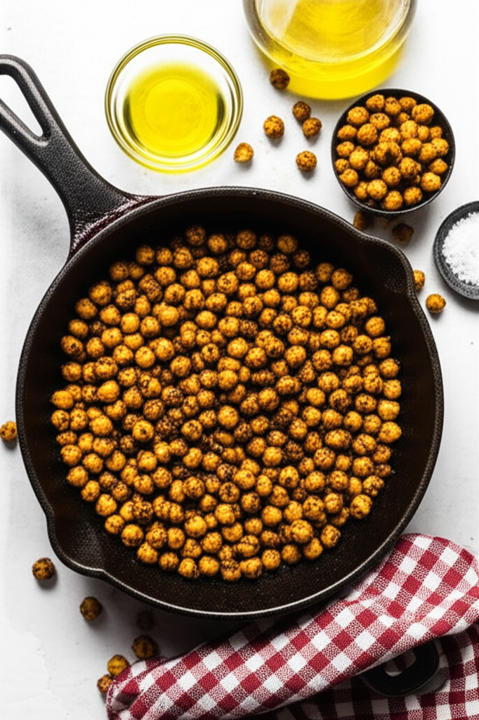 Crispy Chickpea Snacks