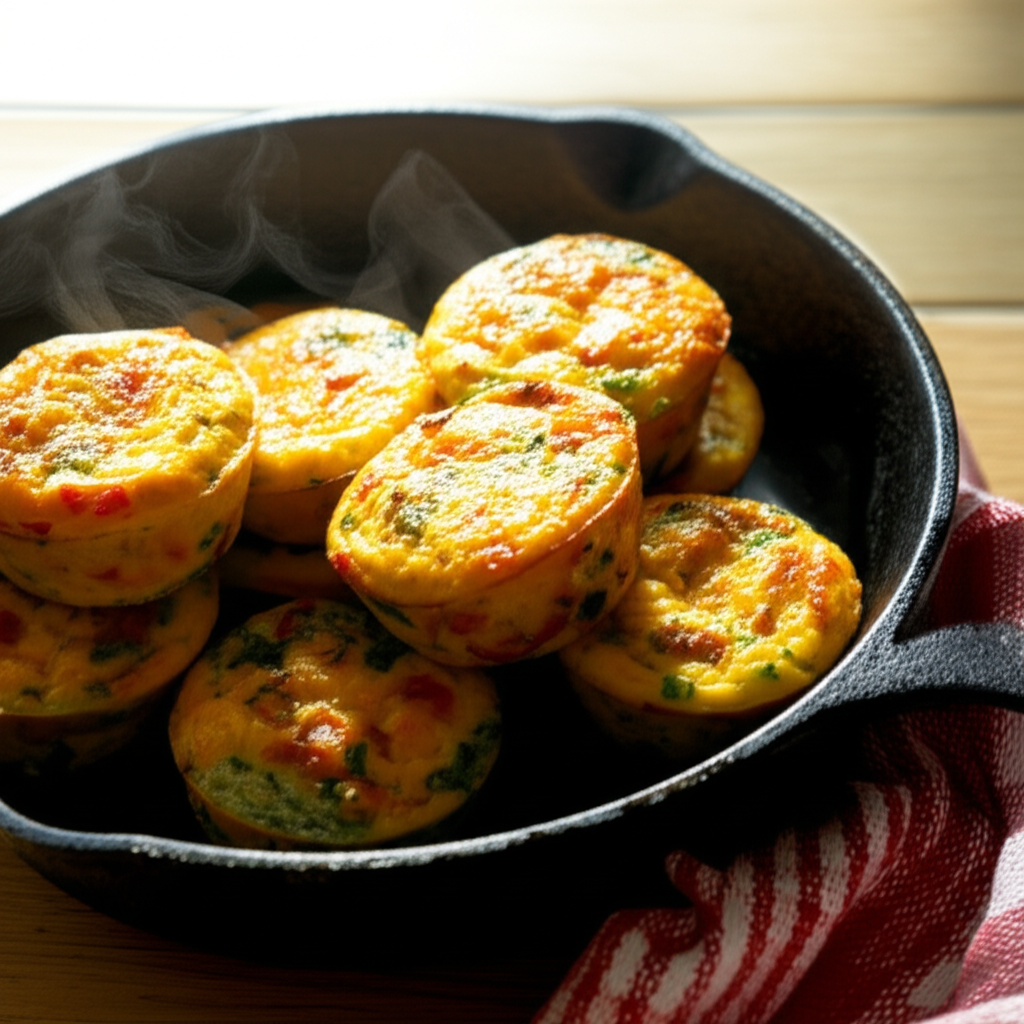 Egg White Frittata Muffins
