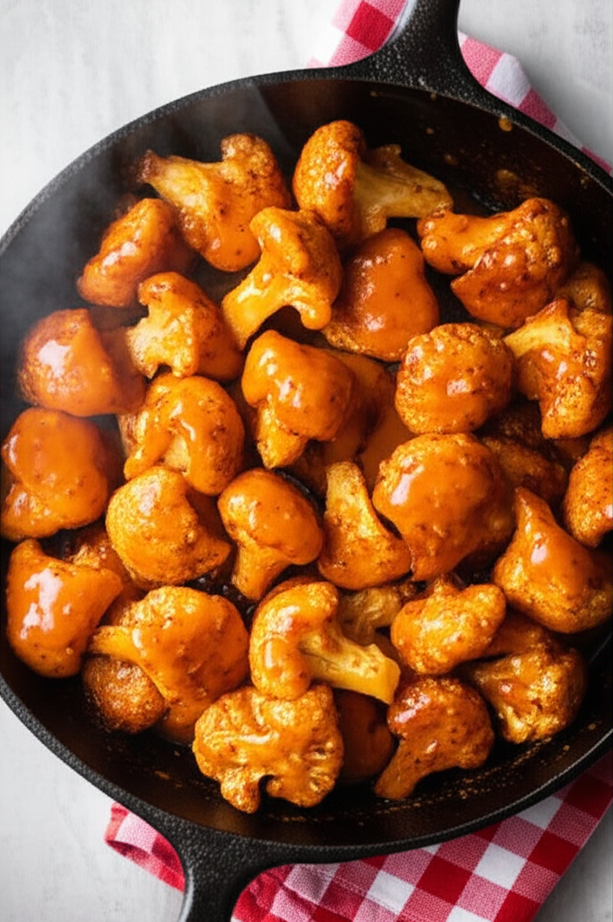 Buffalo Cauliflower Bites