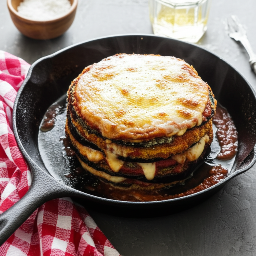 Layered Eggplant Parmesan